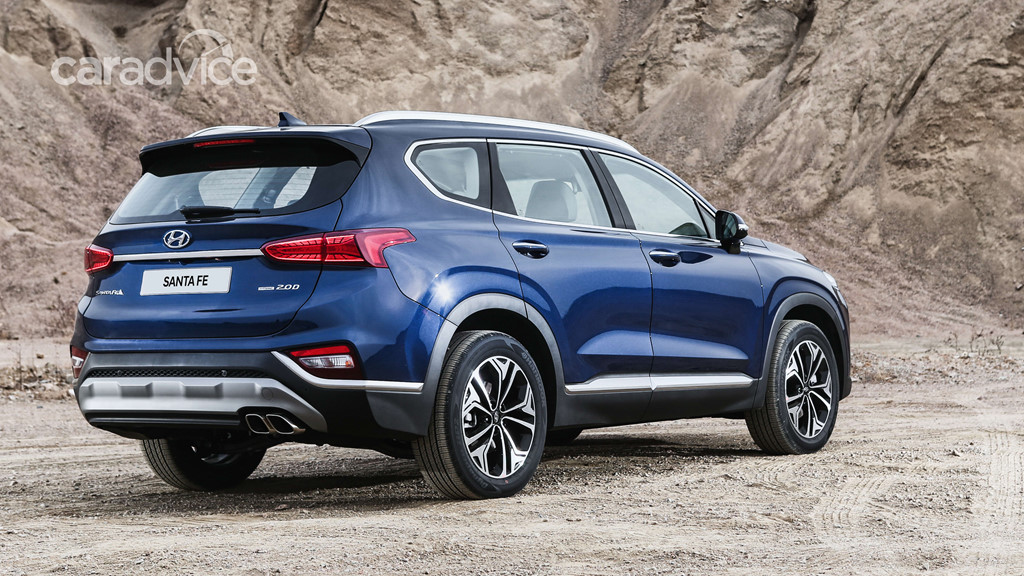 Hyundai SantaFe 2019 ra mắt với nội thất hoàn toàn mới